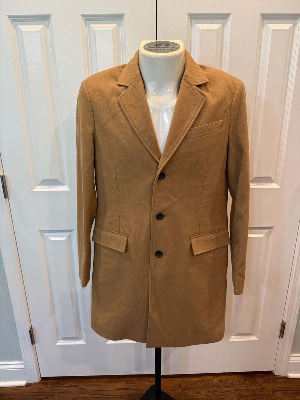 Banana Republic Top 30 Wool Coat Classic Camel Size M